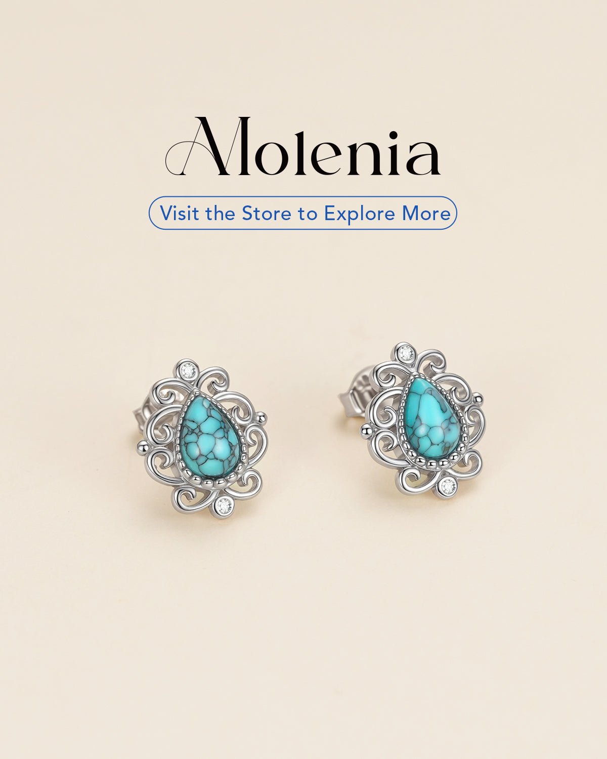 bohemian turquoise earrings