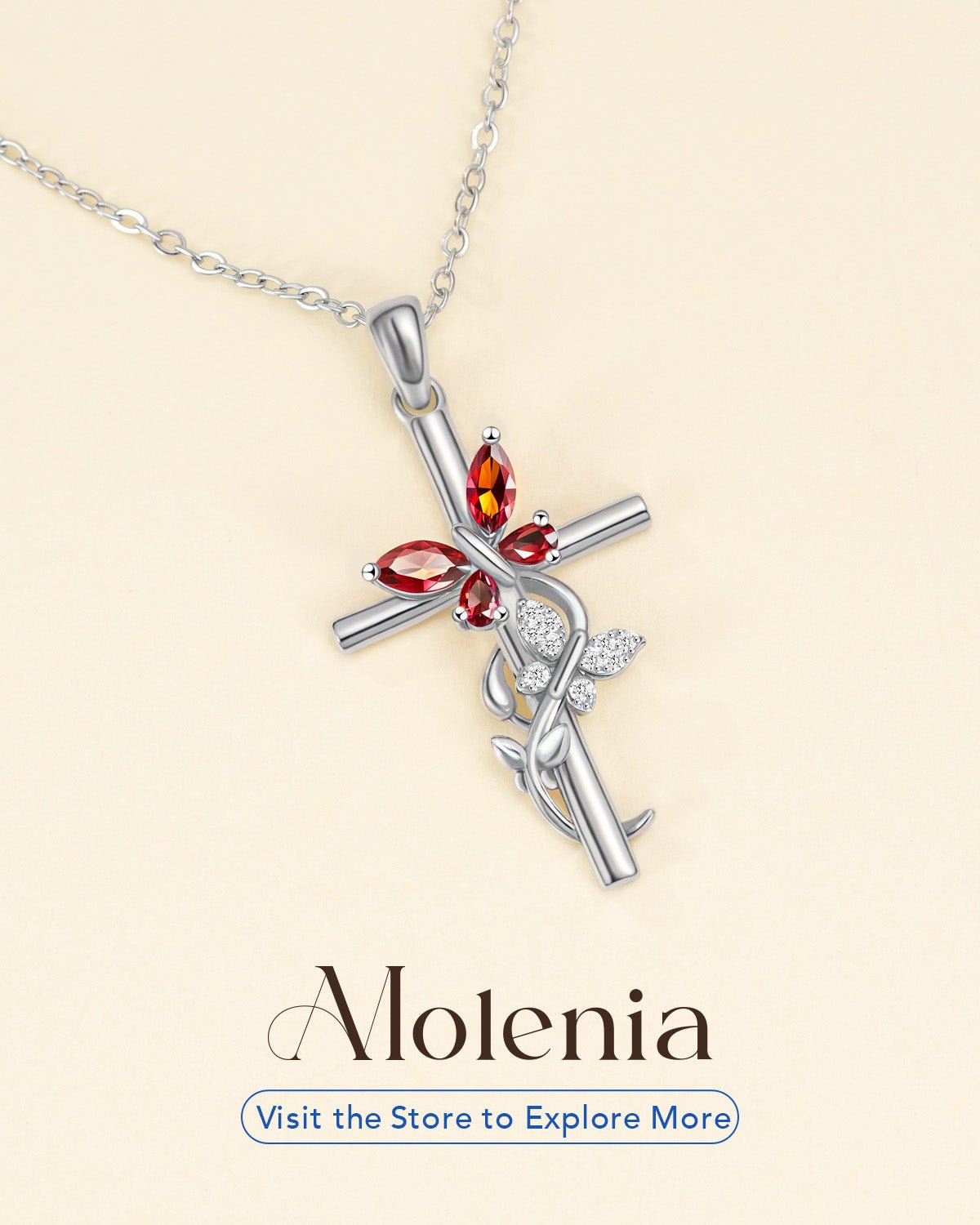 cross pendant necklace womens