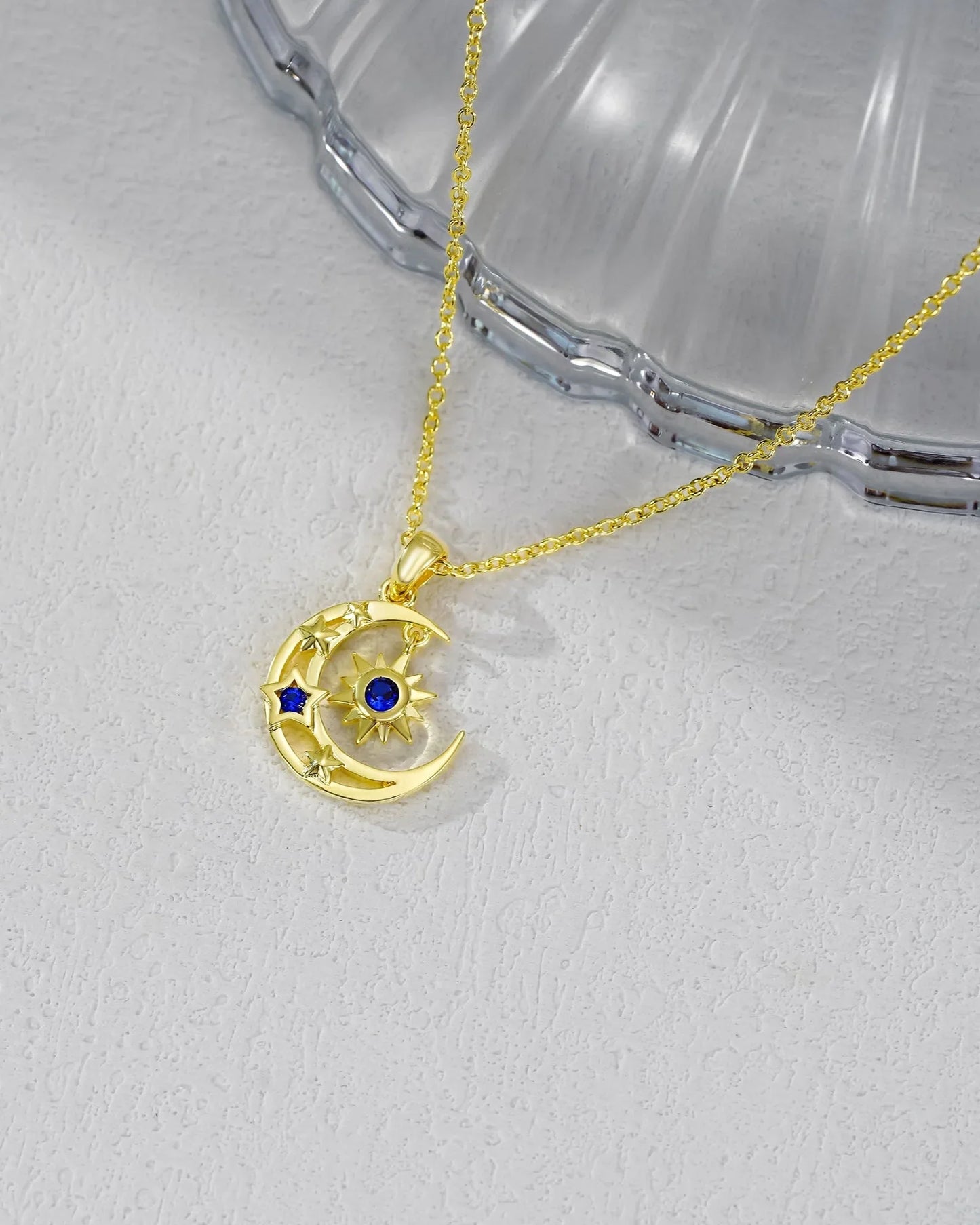 moon and stars necklace
