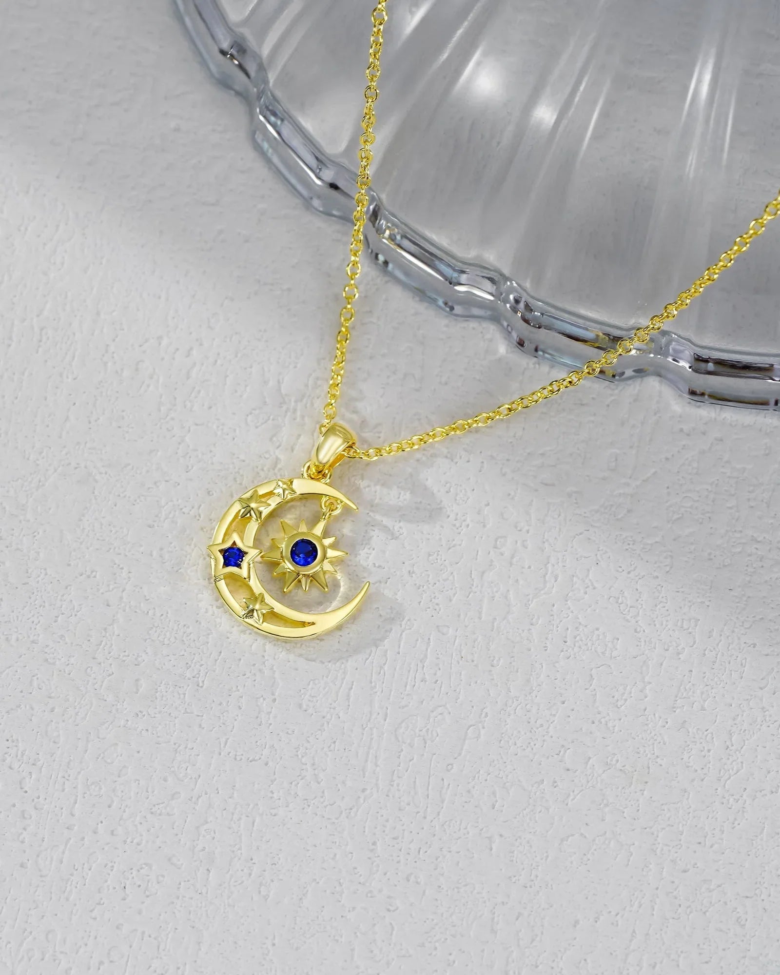 moon and stars necklace