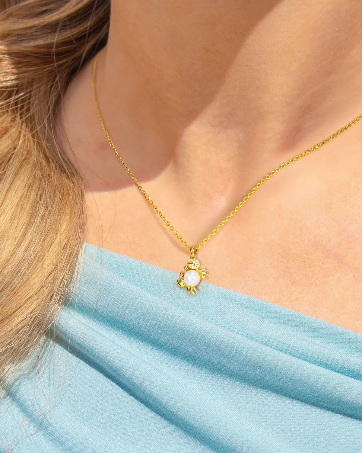 Cancer zodiac necklace