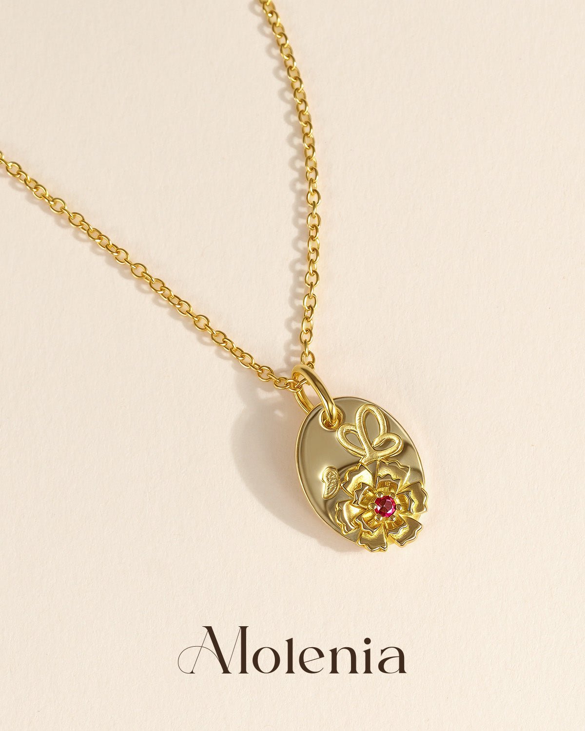 flower necklace  