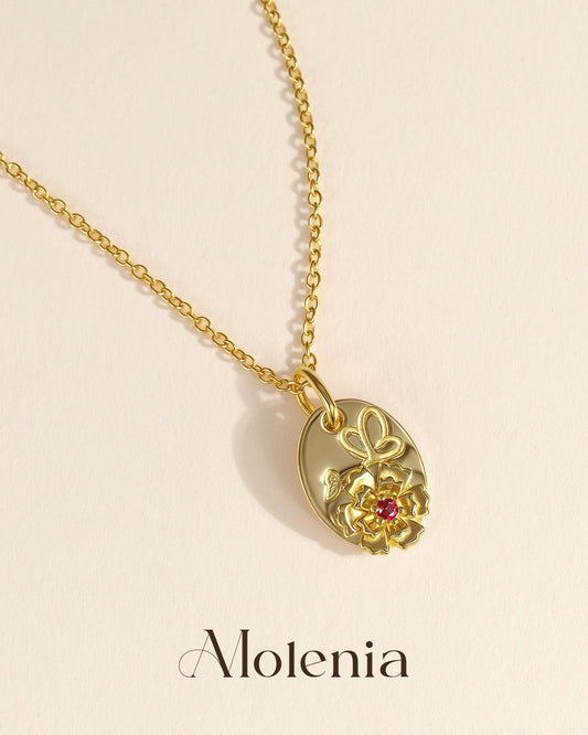 flower necklace  