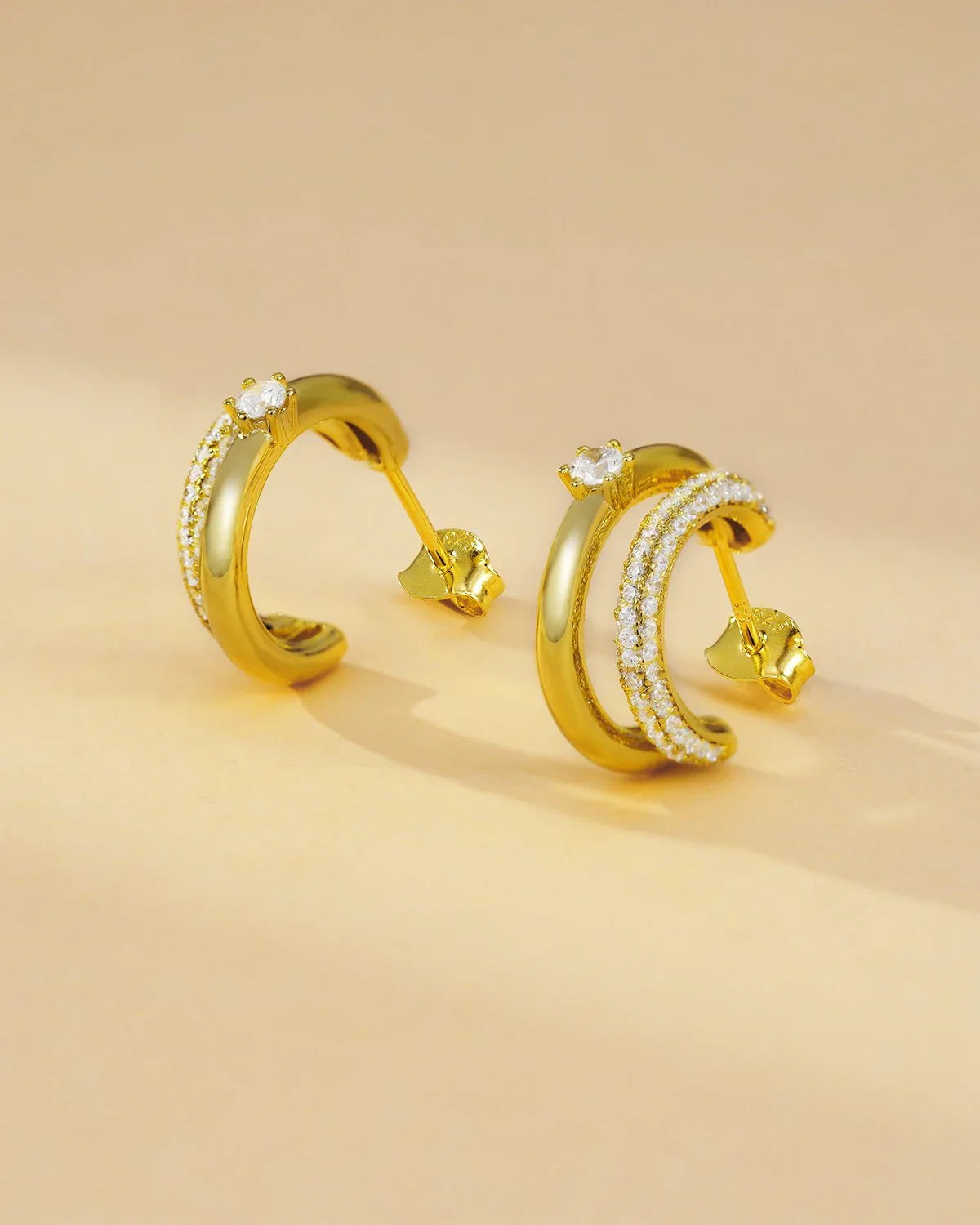 small hoop earrings