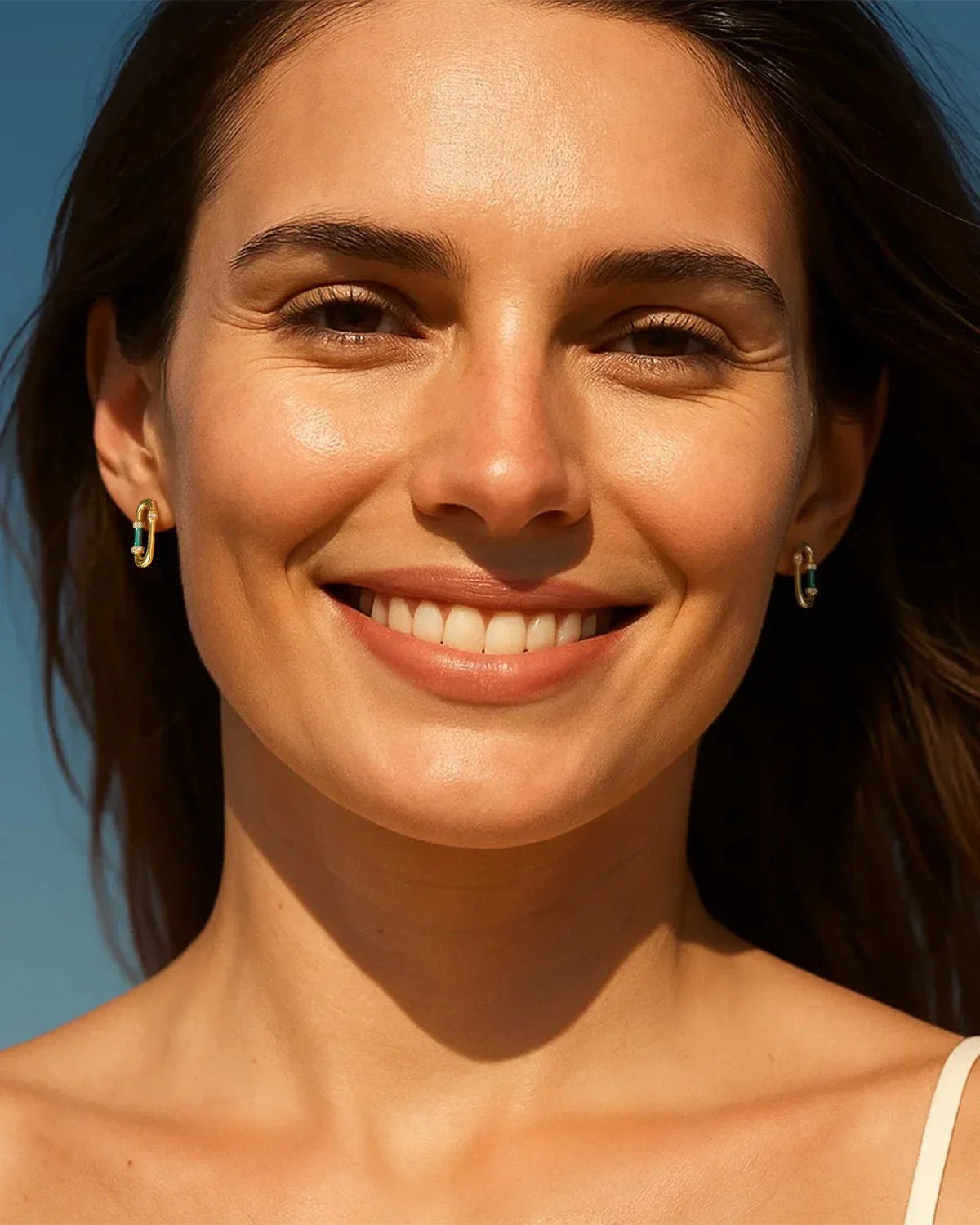 gold earrings for women