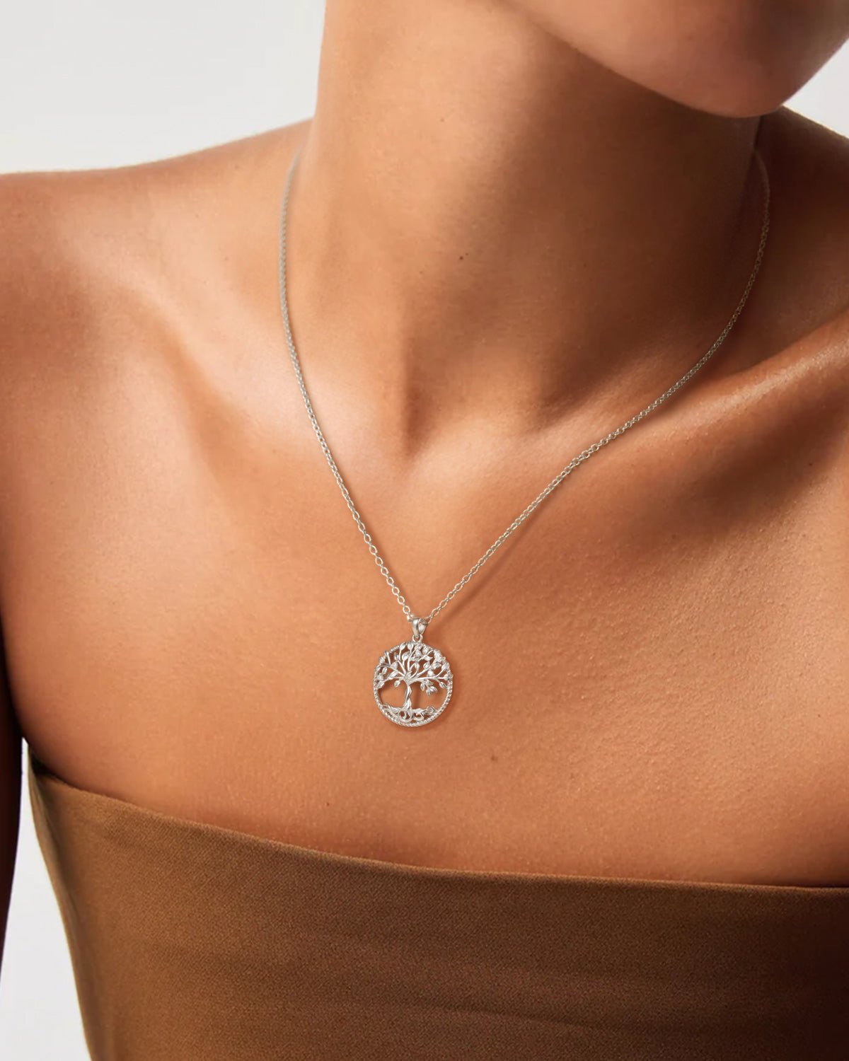 strength and growth necklace