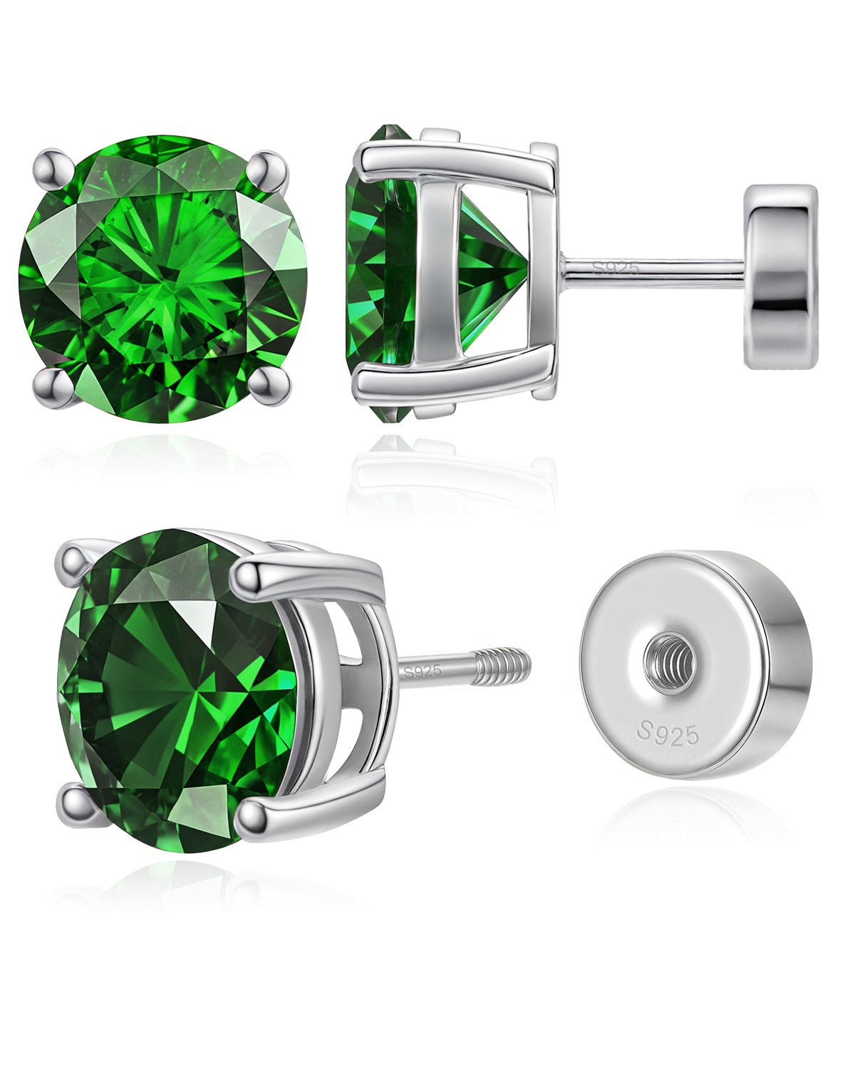 emerald earrings 
