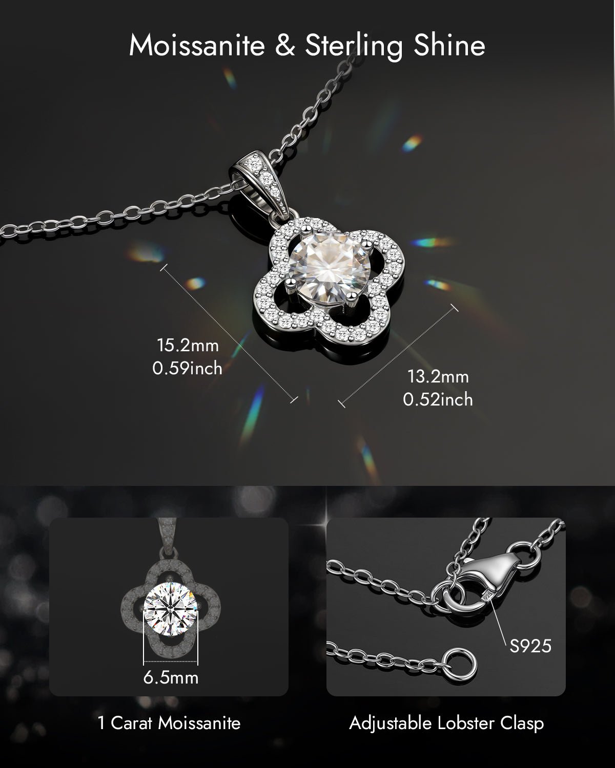 lucky charm pendant necklace