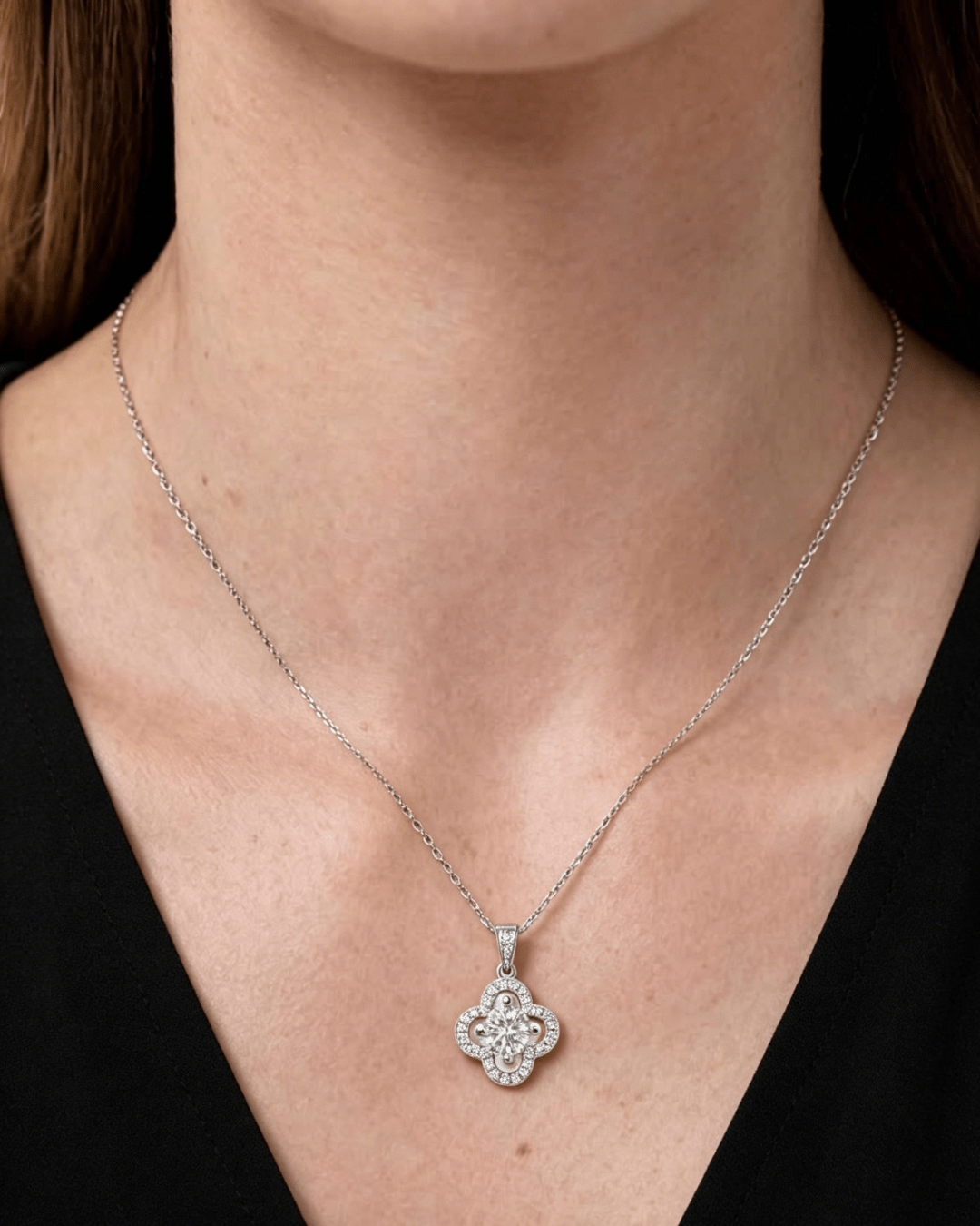 moissanite necklace