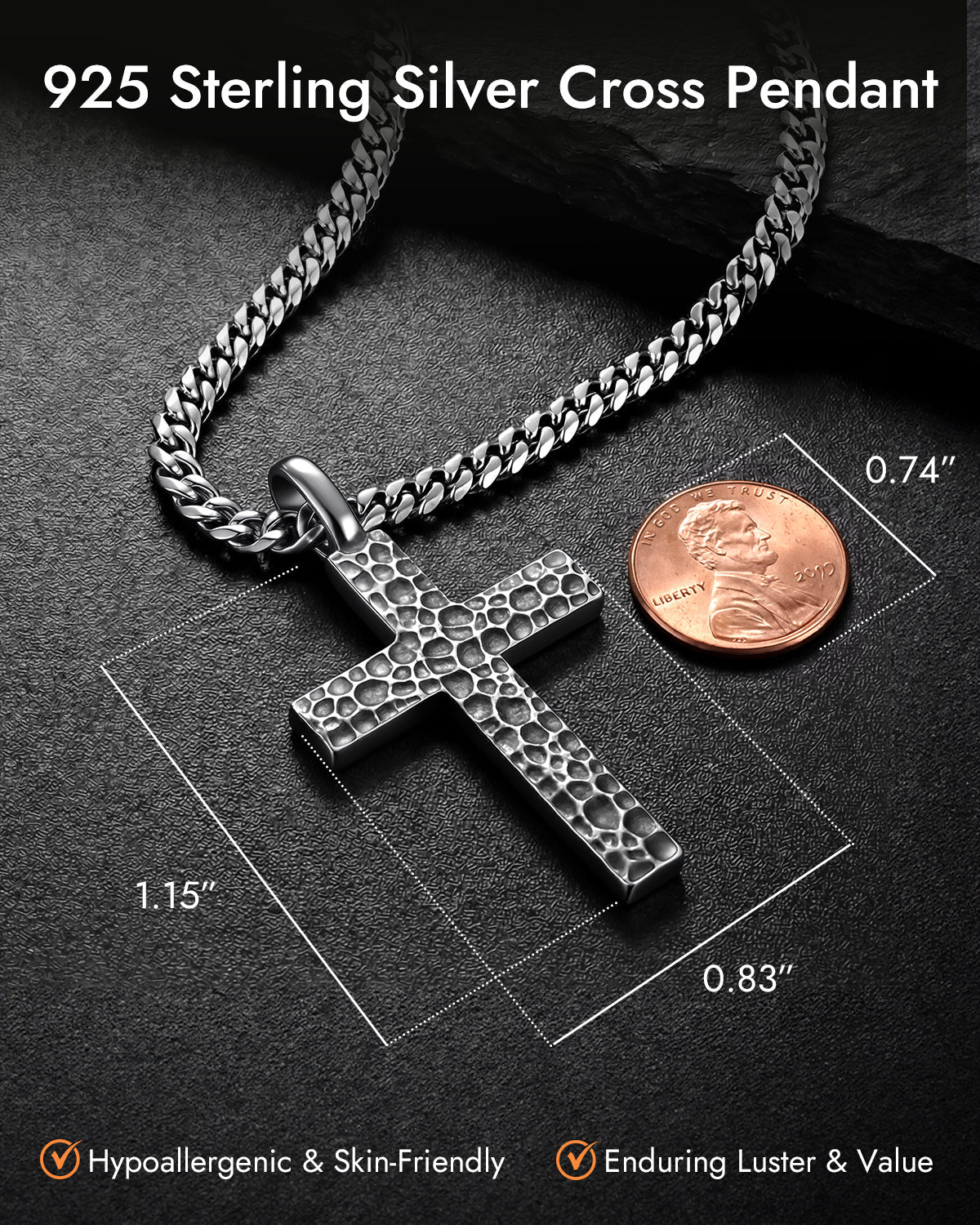 cross necklace for men