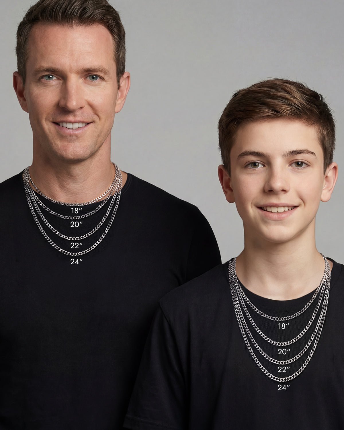 mens cross necklace