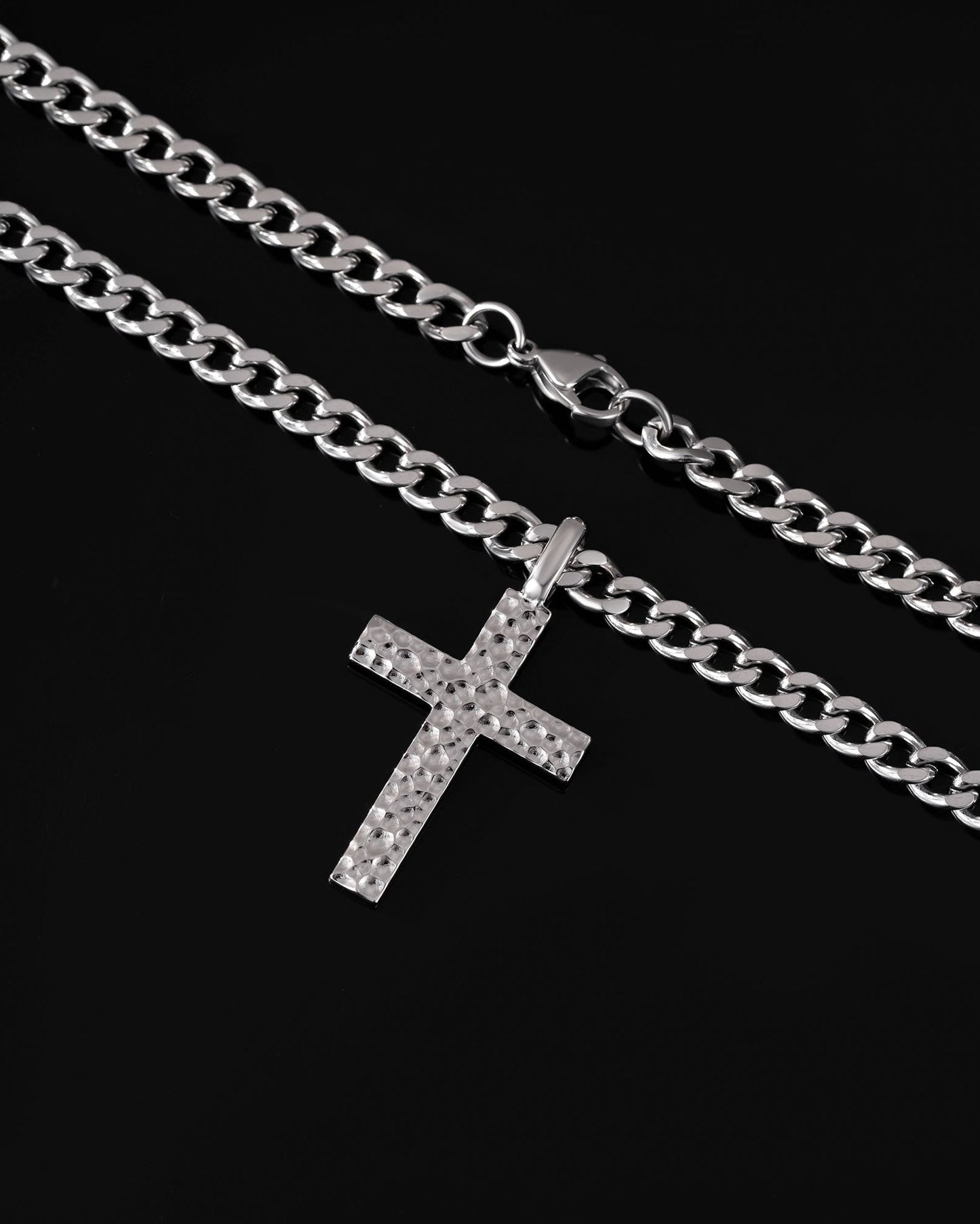 mens cross necklace
