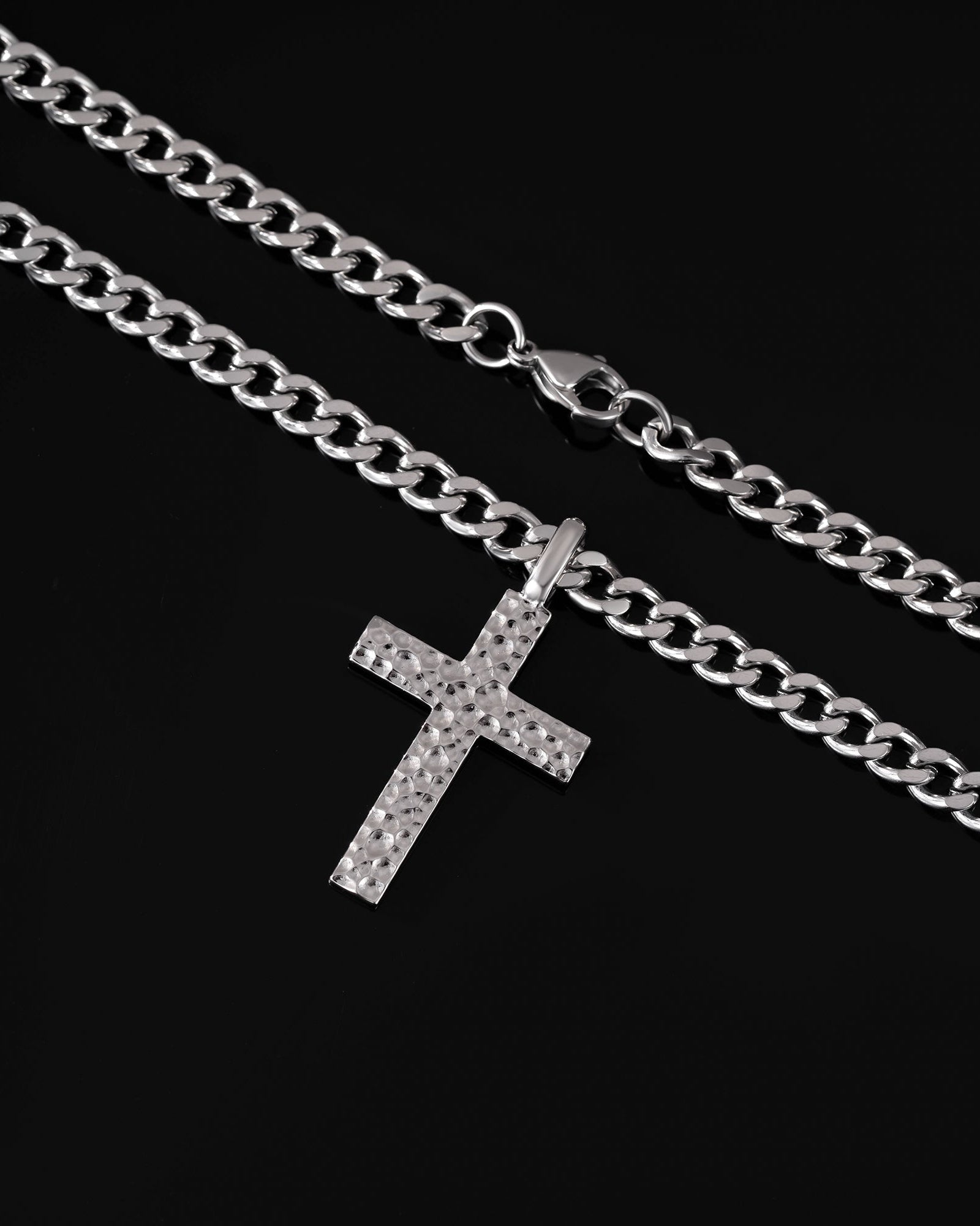 mens cross necklace
