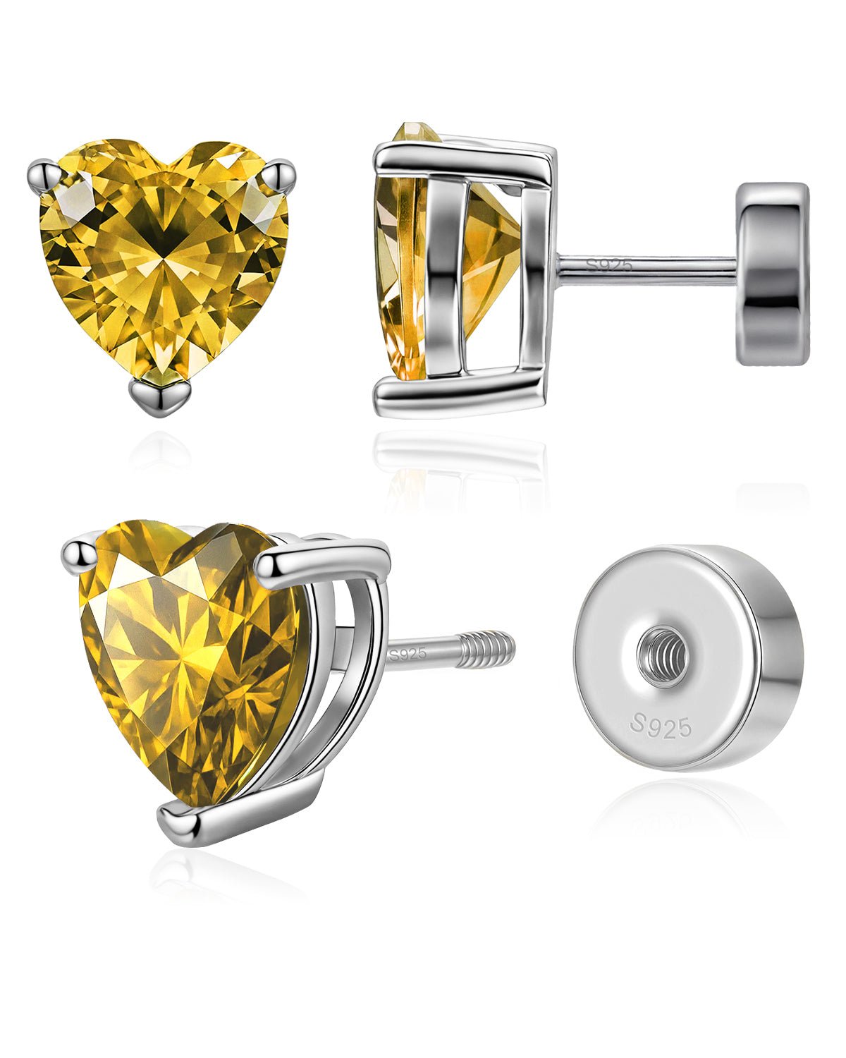 flat back stud earrings