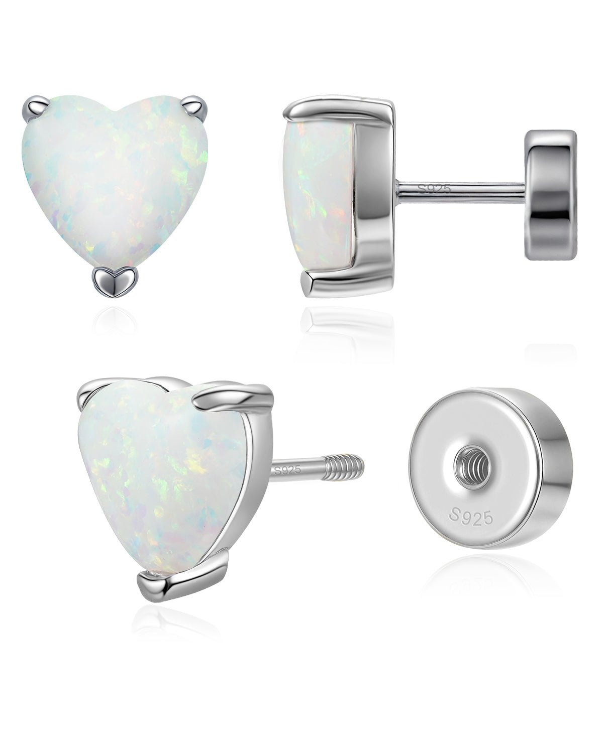 monnstone earrings ear studs