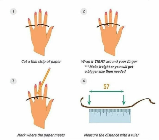 how to measure ring size at home