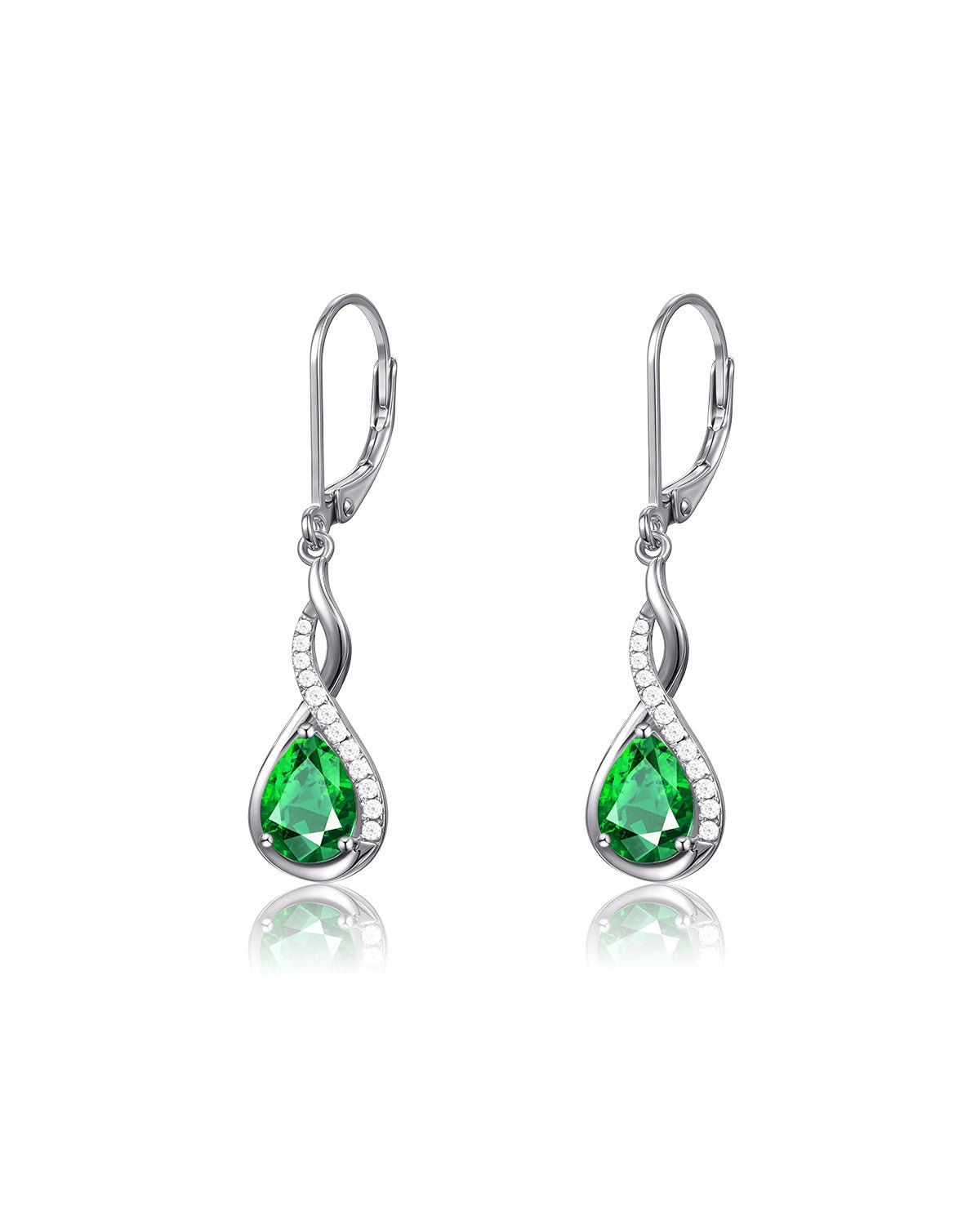emerald earrings