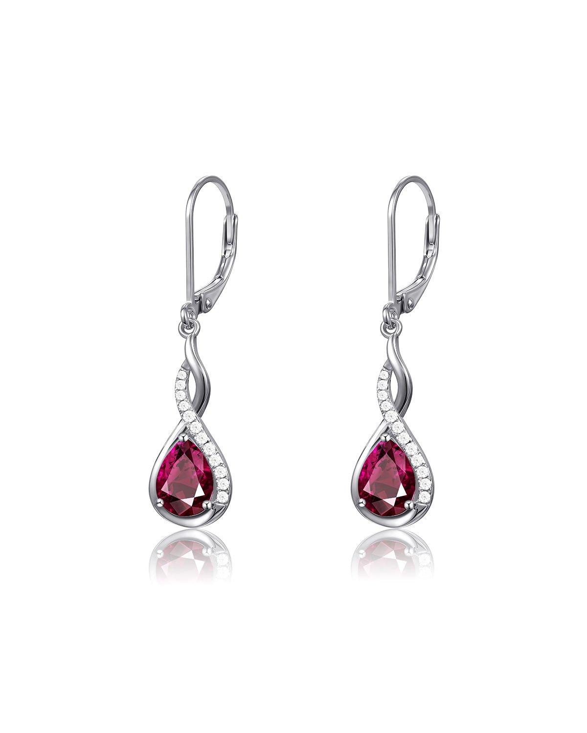 July birthstone earrings