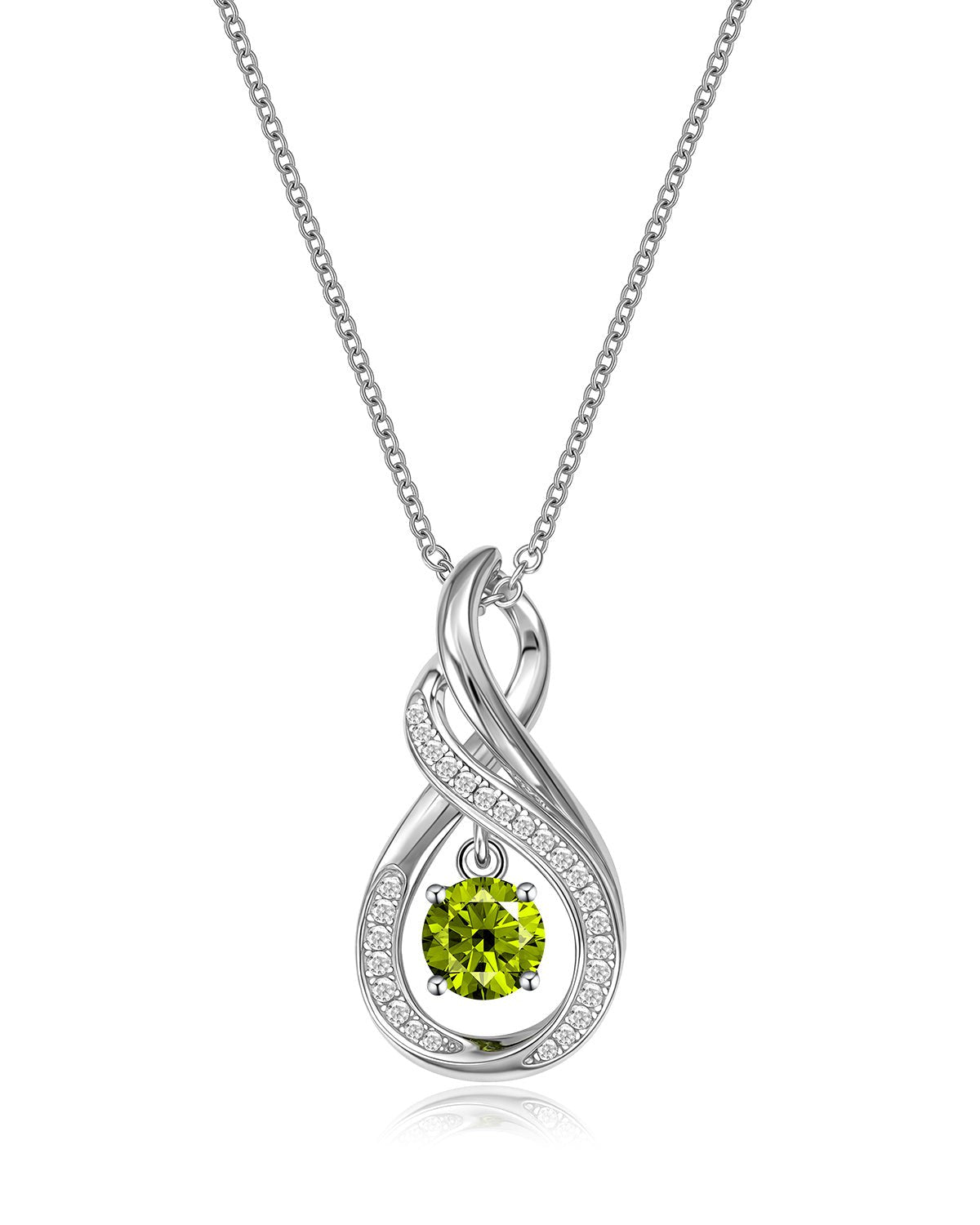 peridot necklace