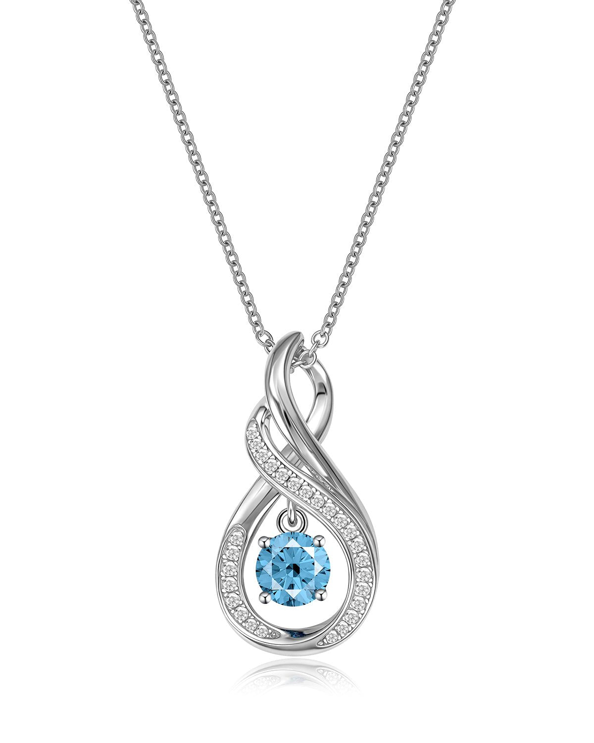 birthstone necklace for mom