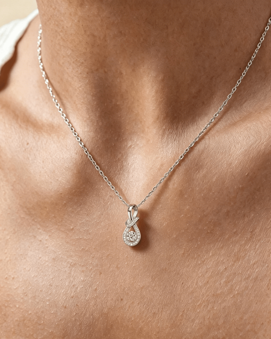 moissanite necklace