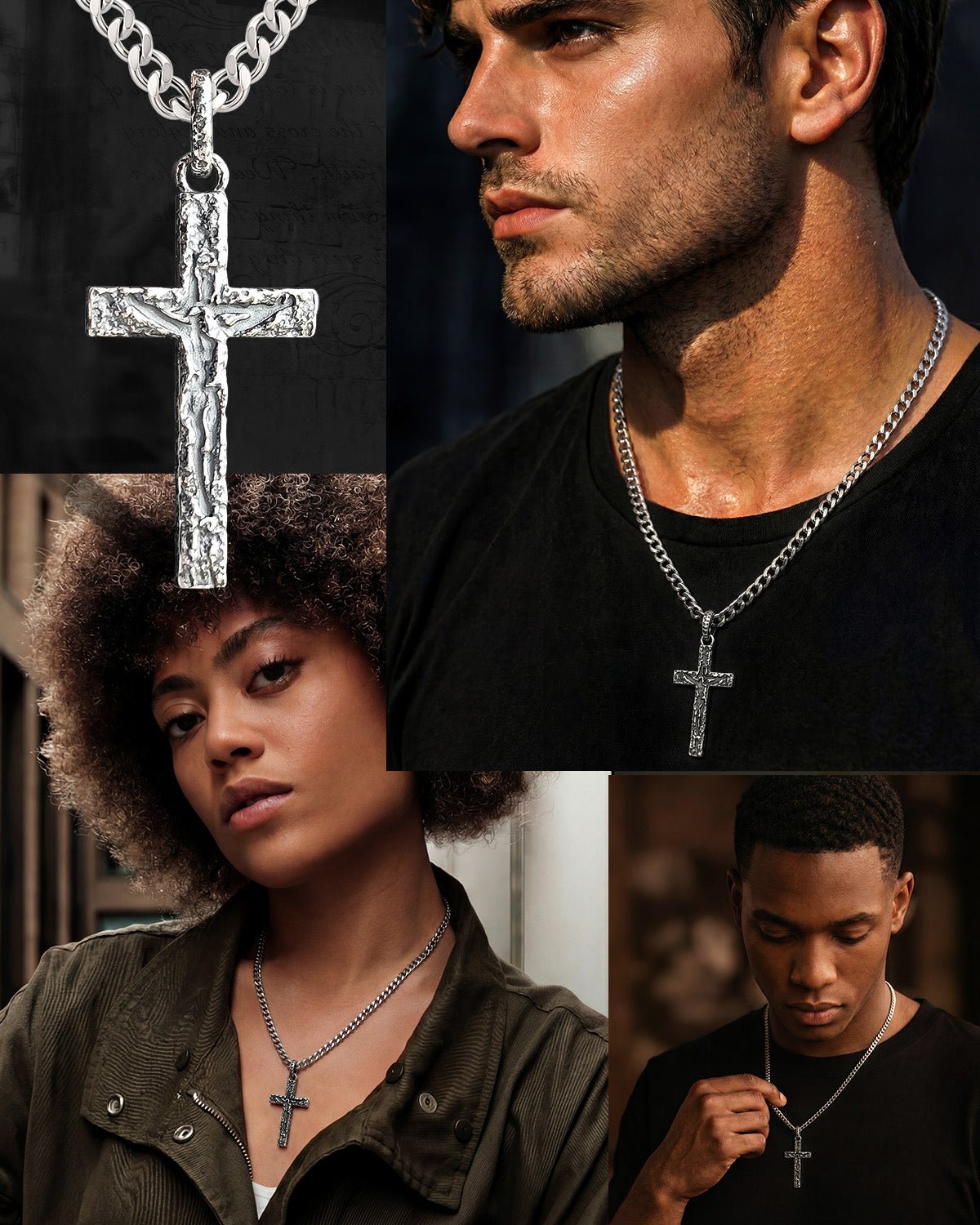 jesus cross necklace