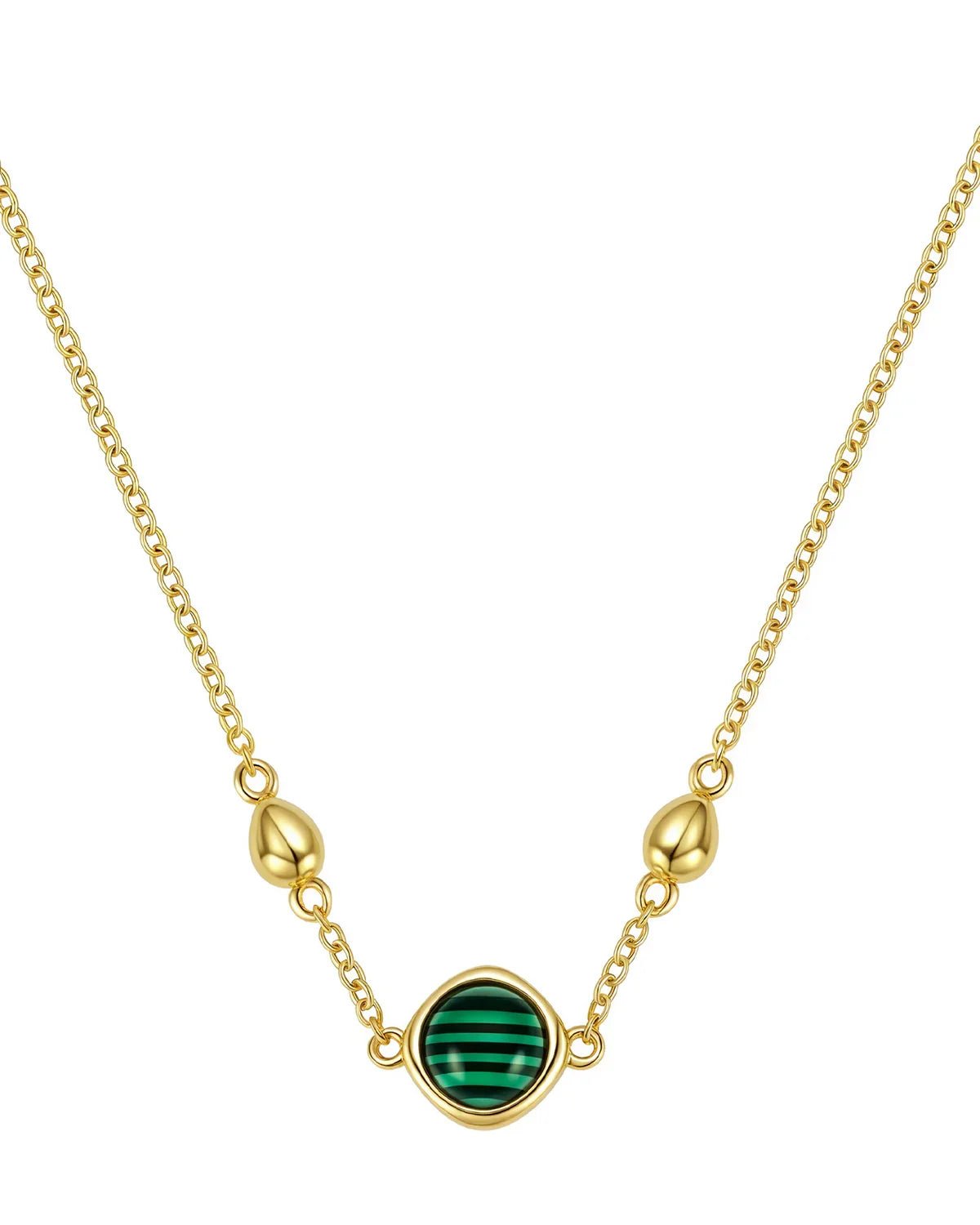 malachite necklace