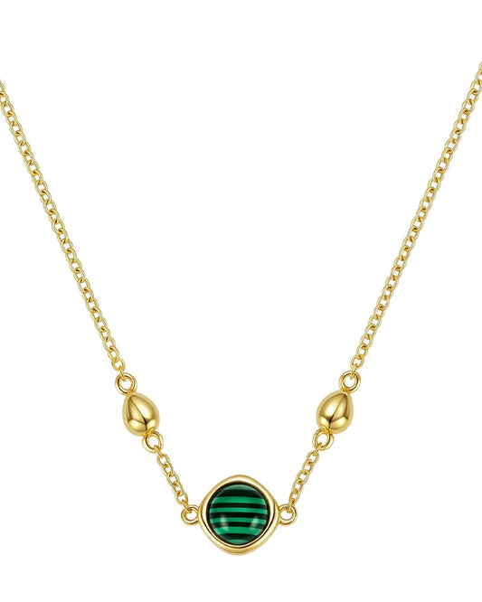 malachite necklace
