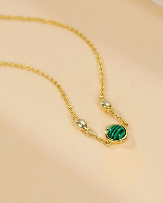 malachite necklace