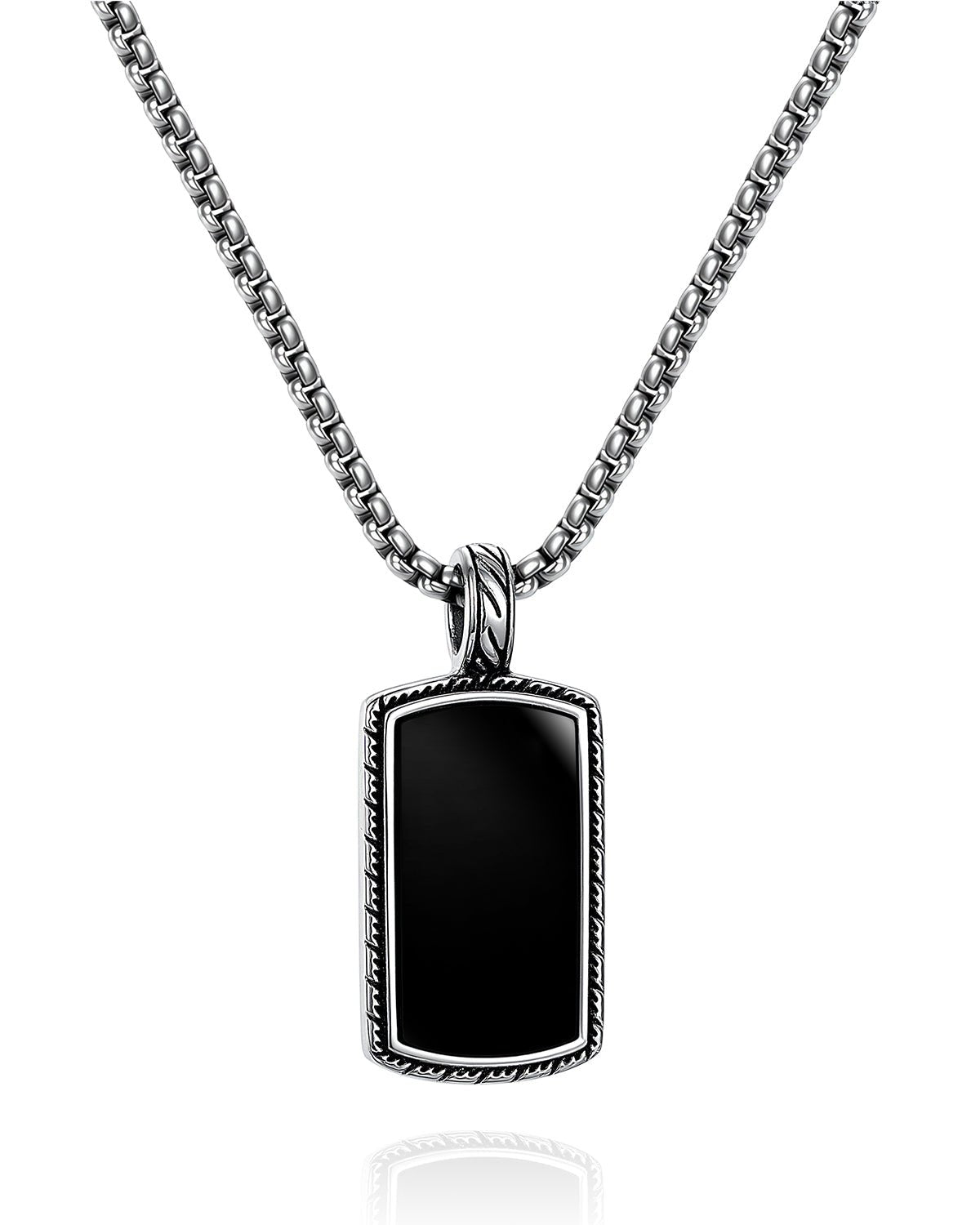 black obsidian necklace