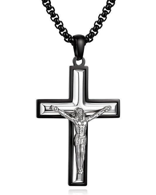 jesus cross necklace