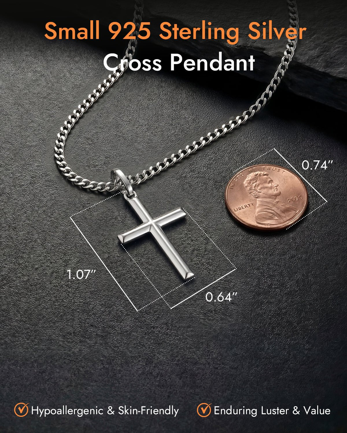 cross necklace for men
