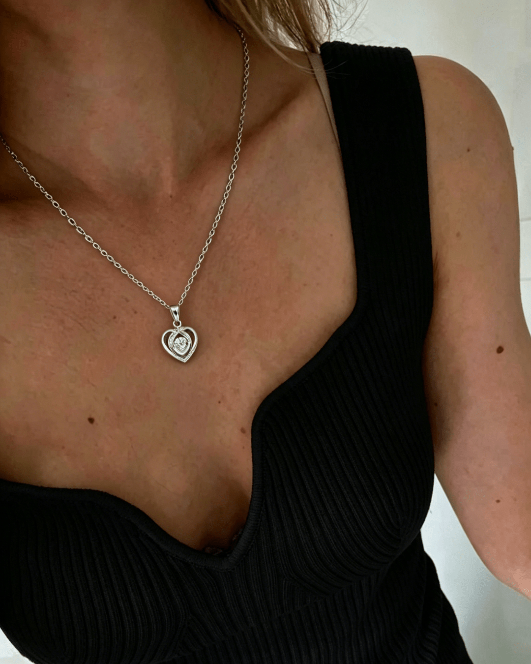 moissanite necklace