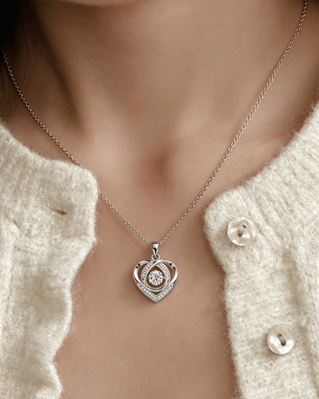 moissanite necklace
