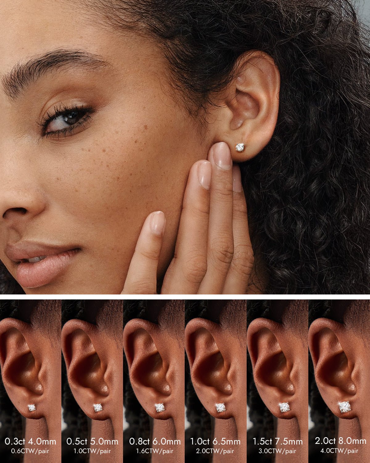 stud earrings for women