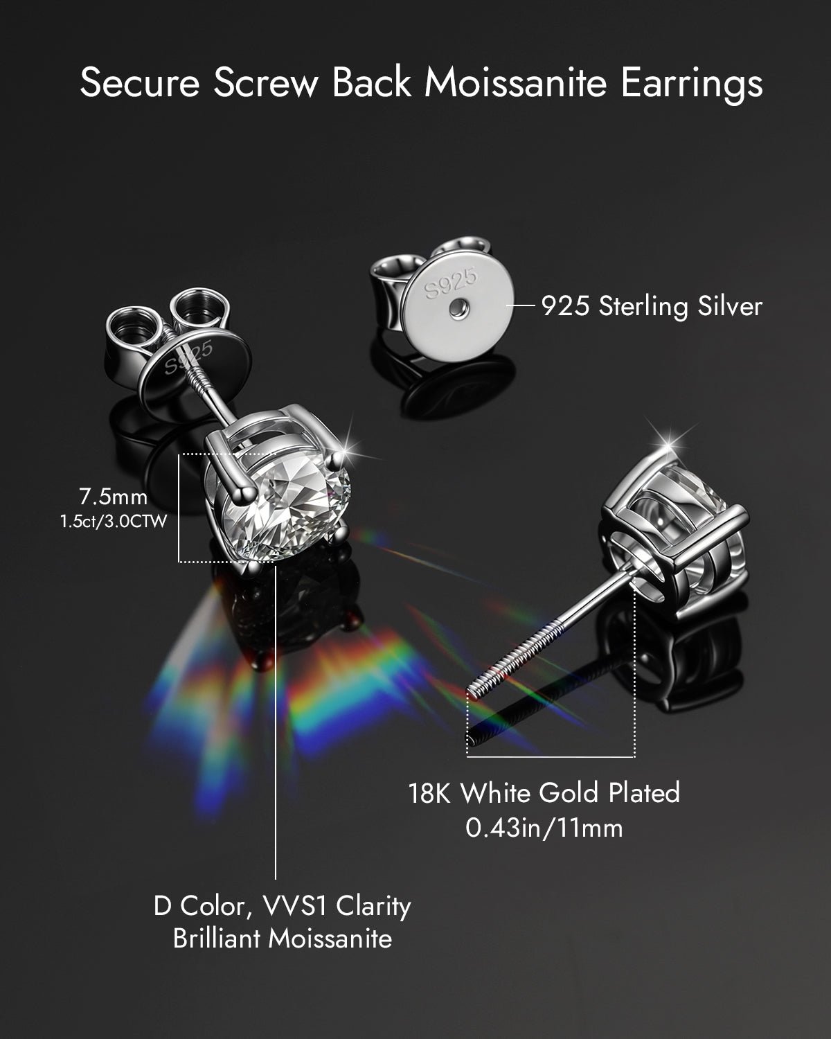 sterling silver earrings