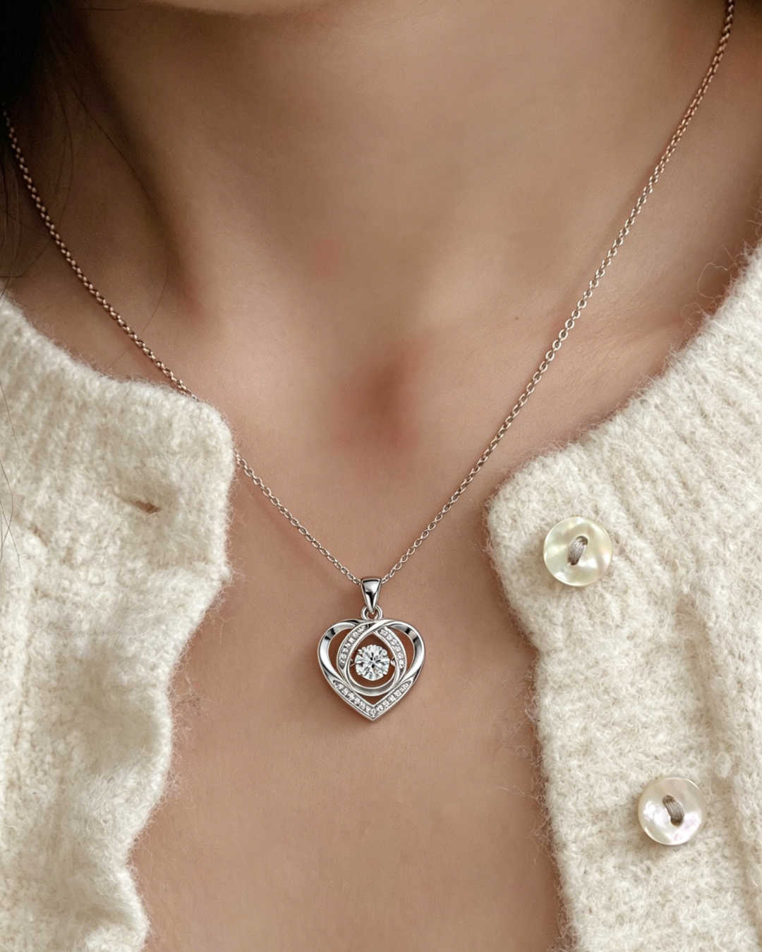 moissanite necklace