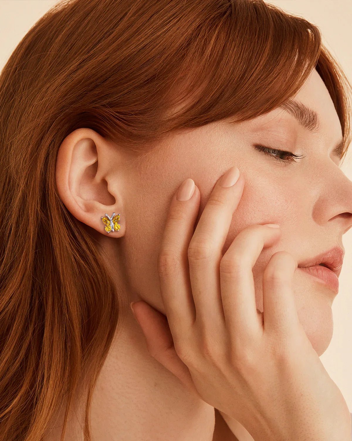 Citrine earrings