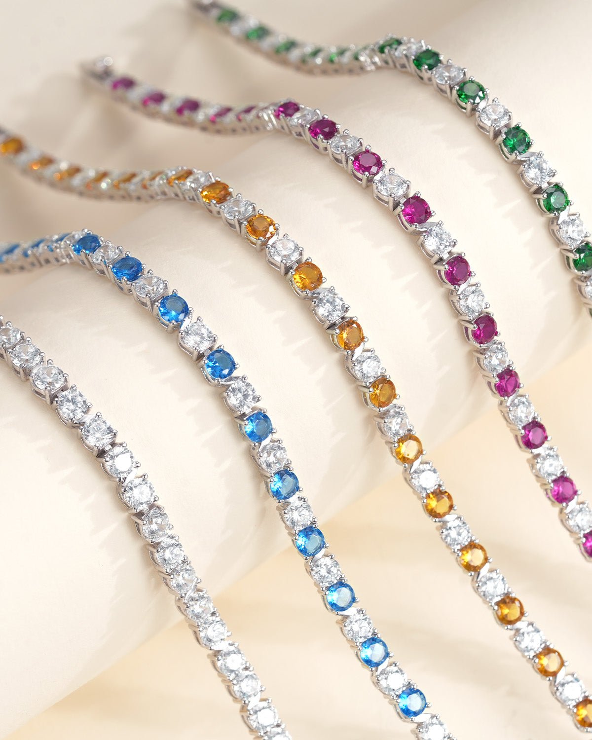 sapphire tennis bracelet