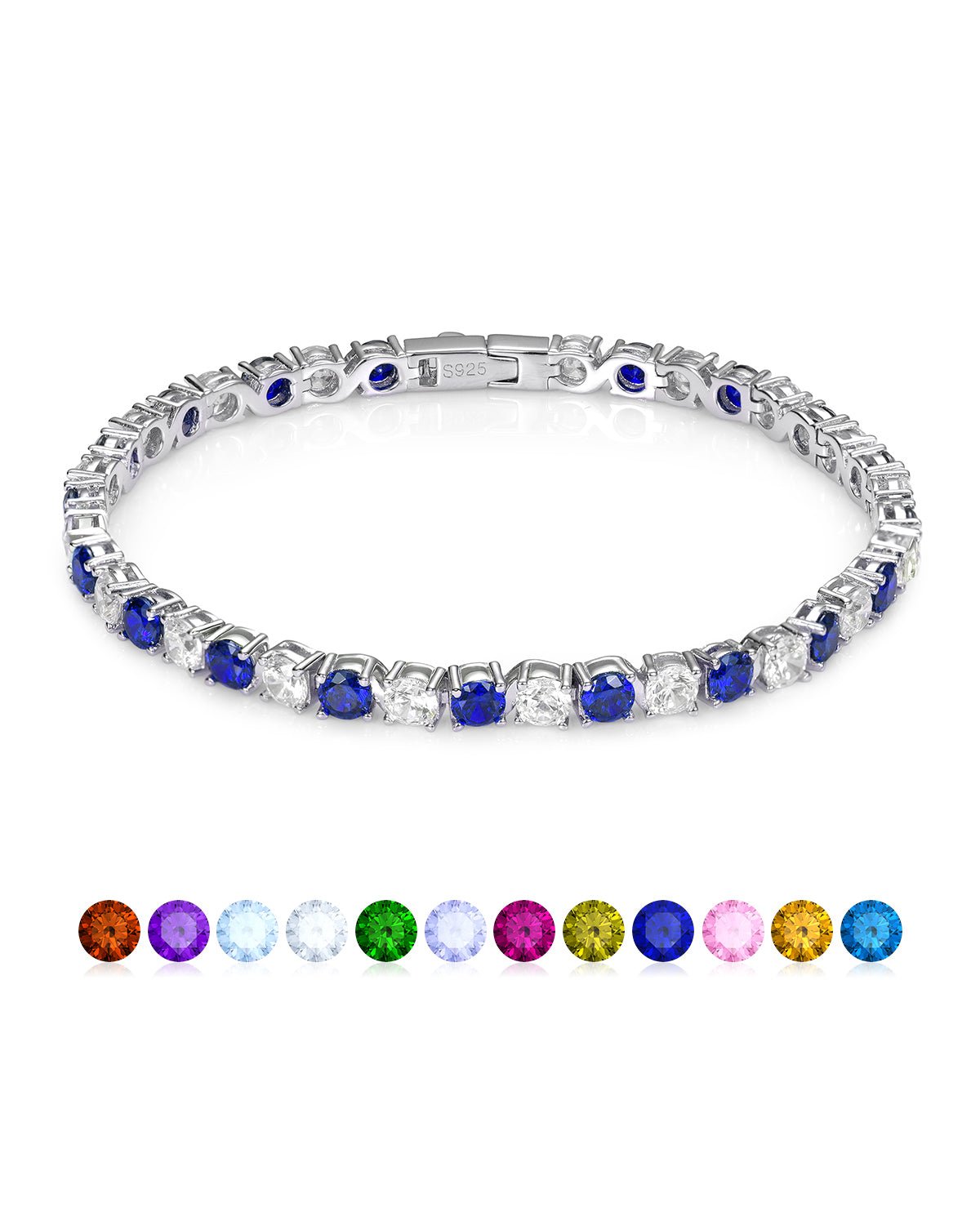 moissanite tennis necklace