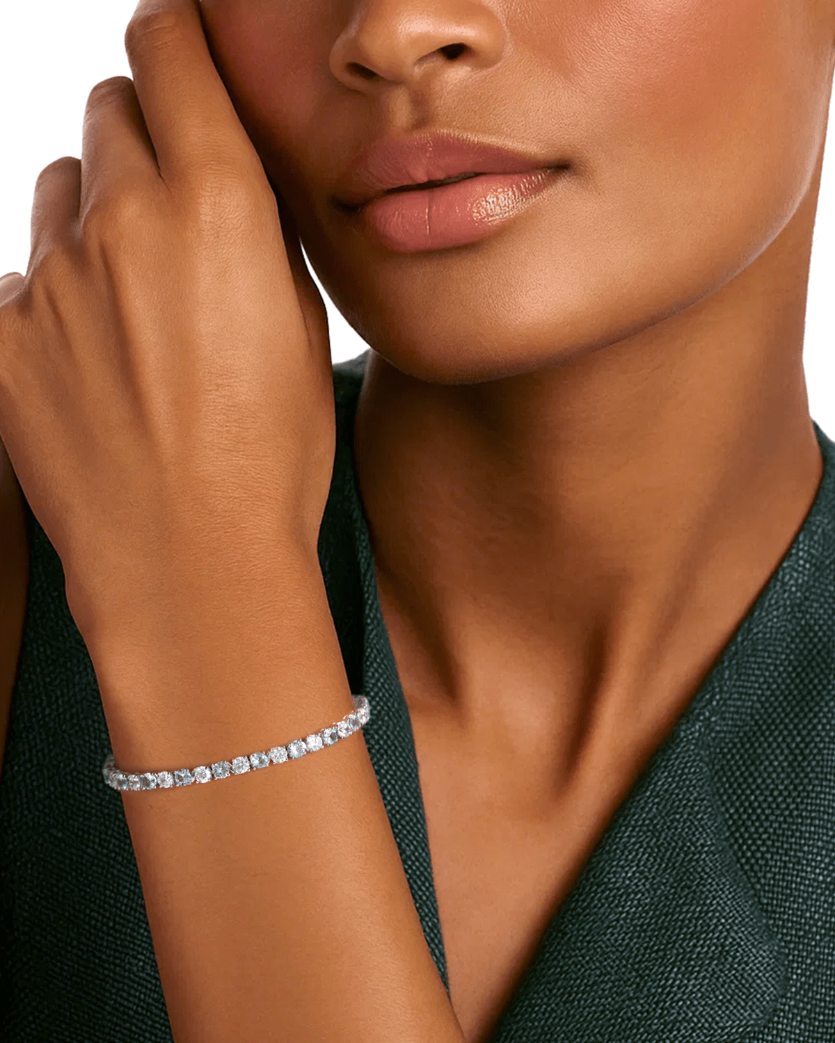 sapphire tennis bracelet