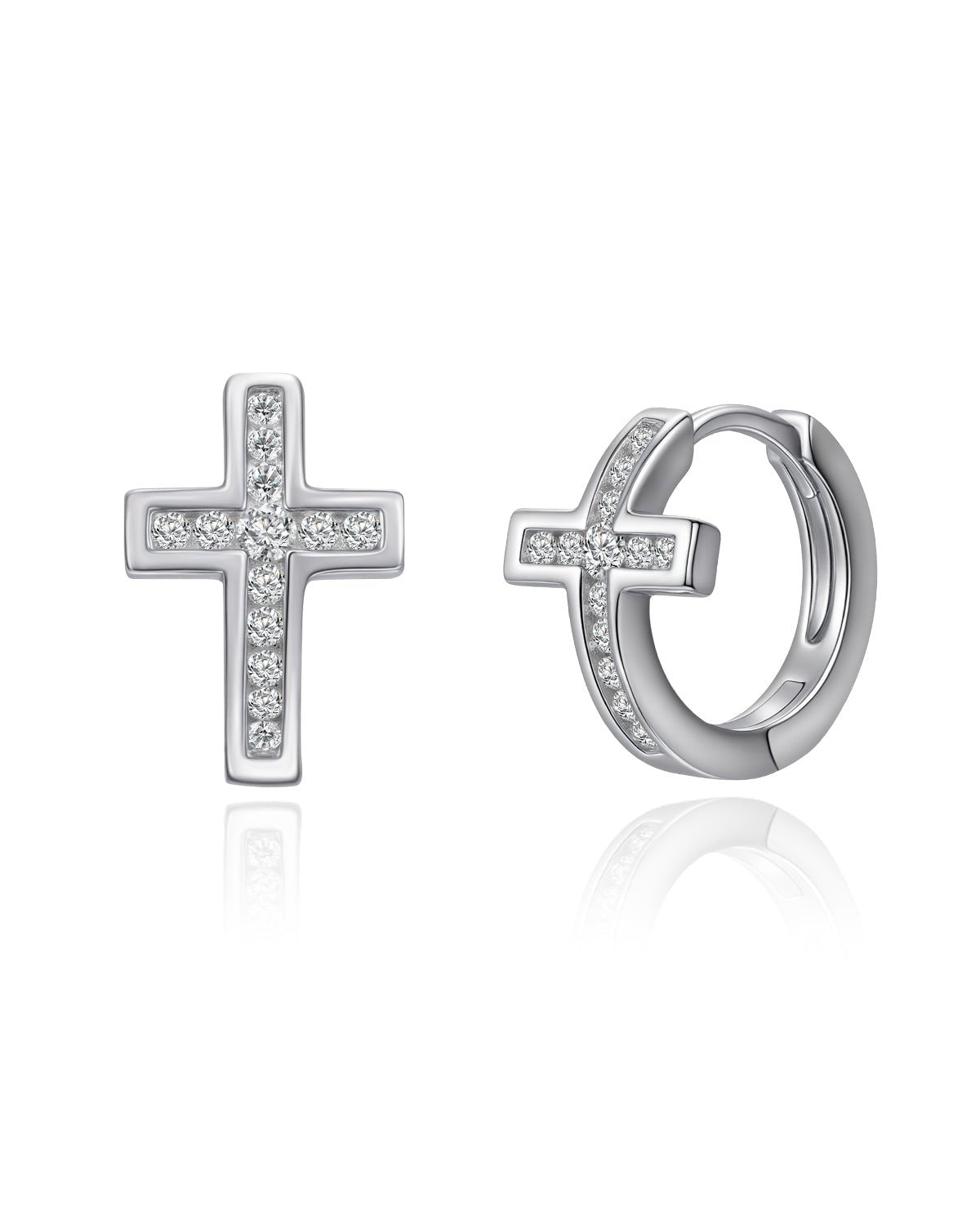 cross earrings
