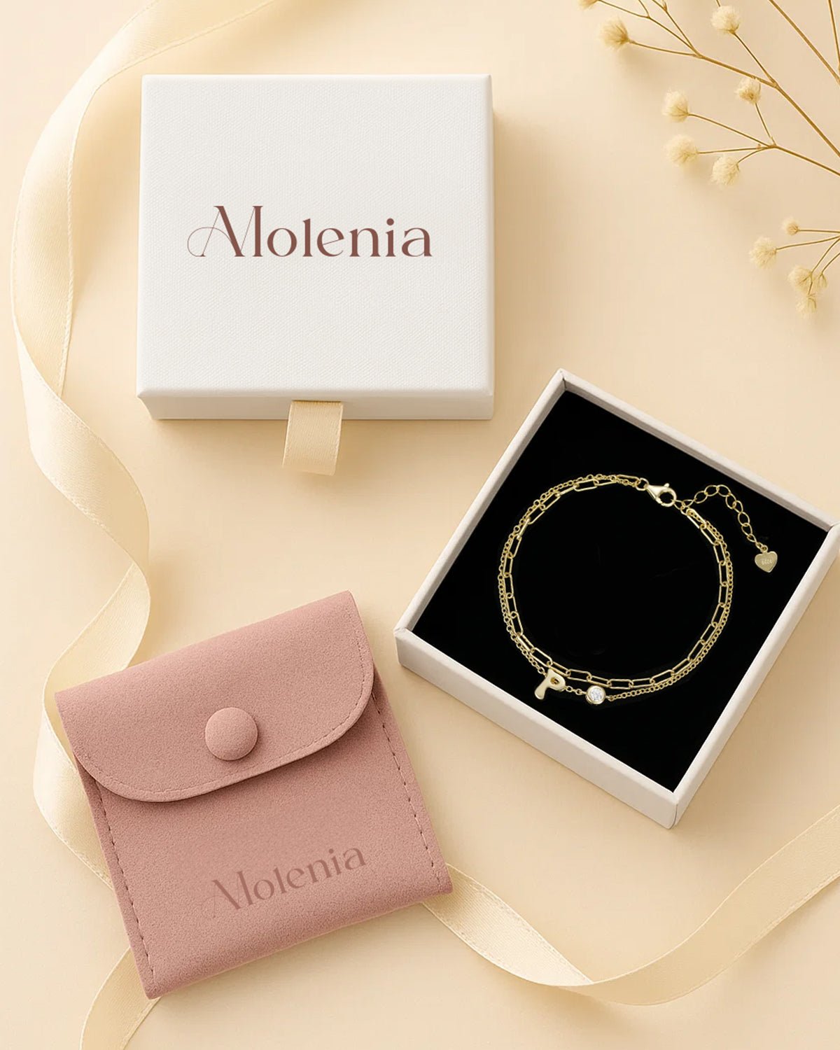 gold name bracelet for women