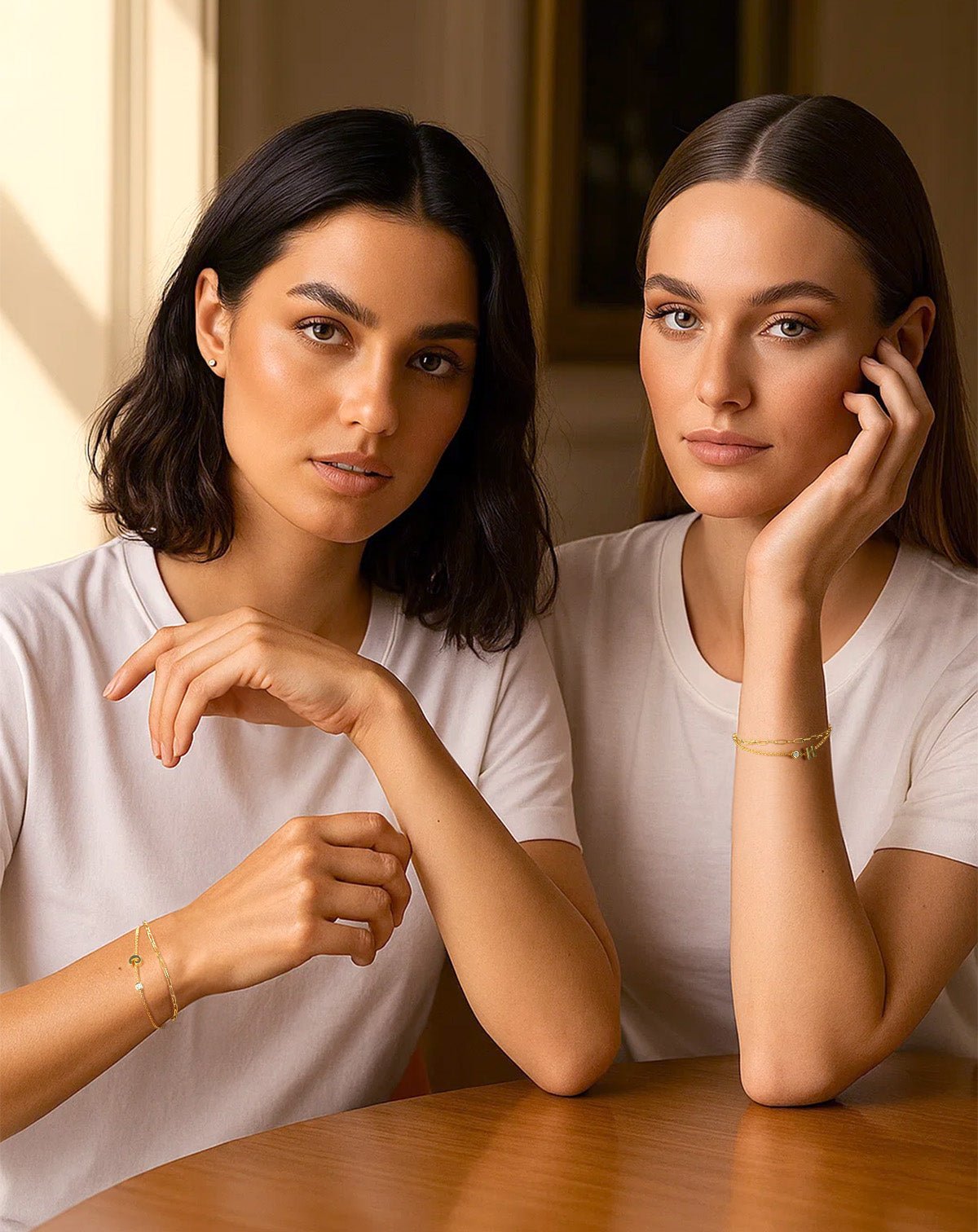 gold name bracelet for women