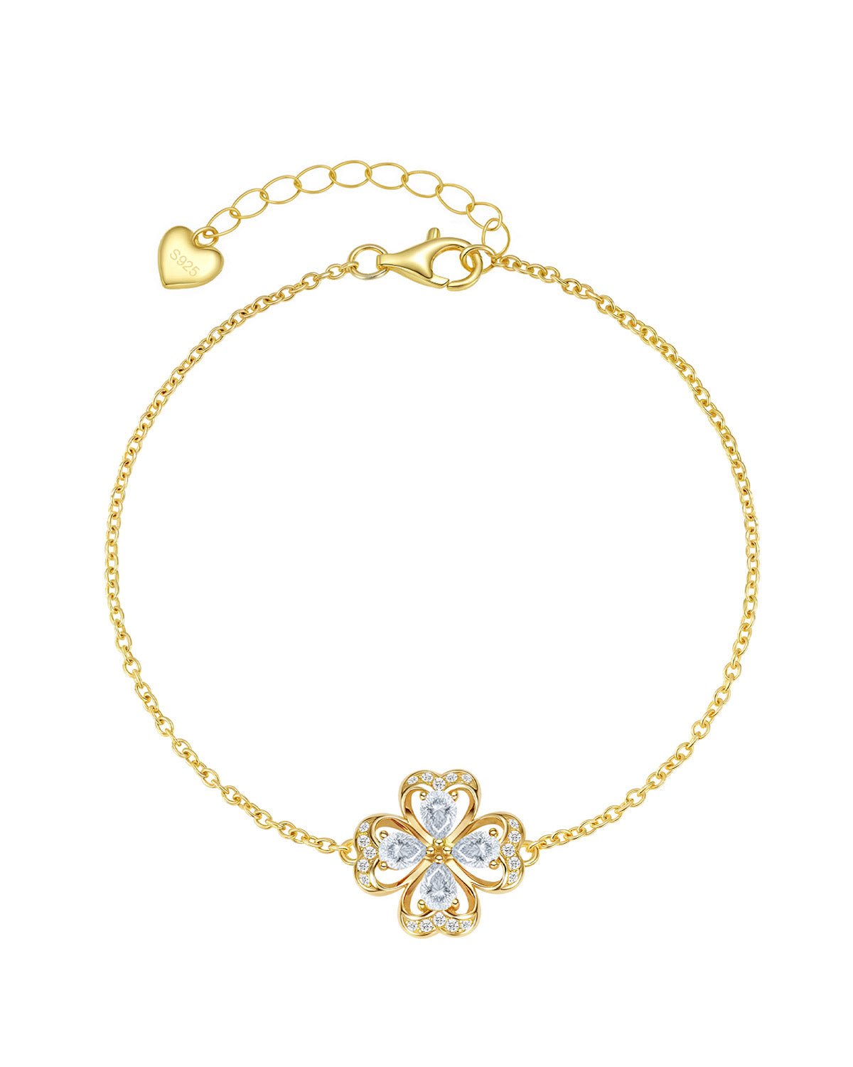 four leaf clover bracelet