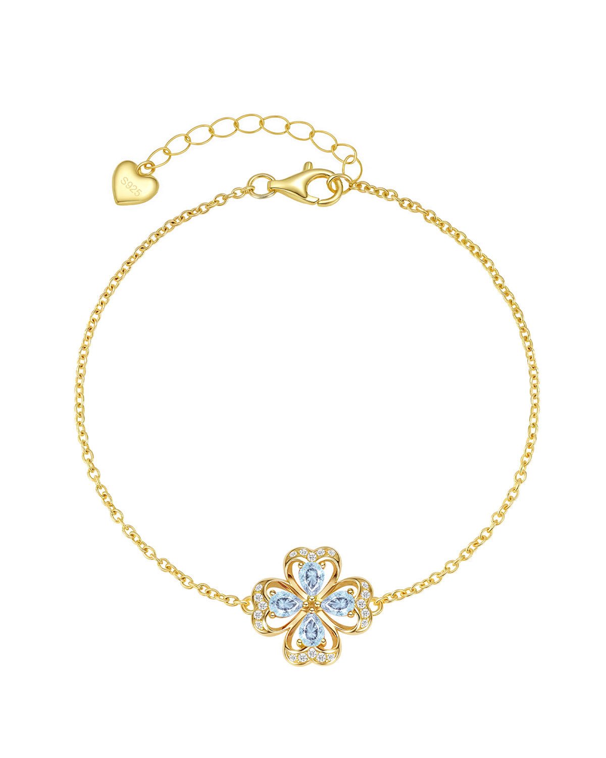 four leaf clover bracelet