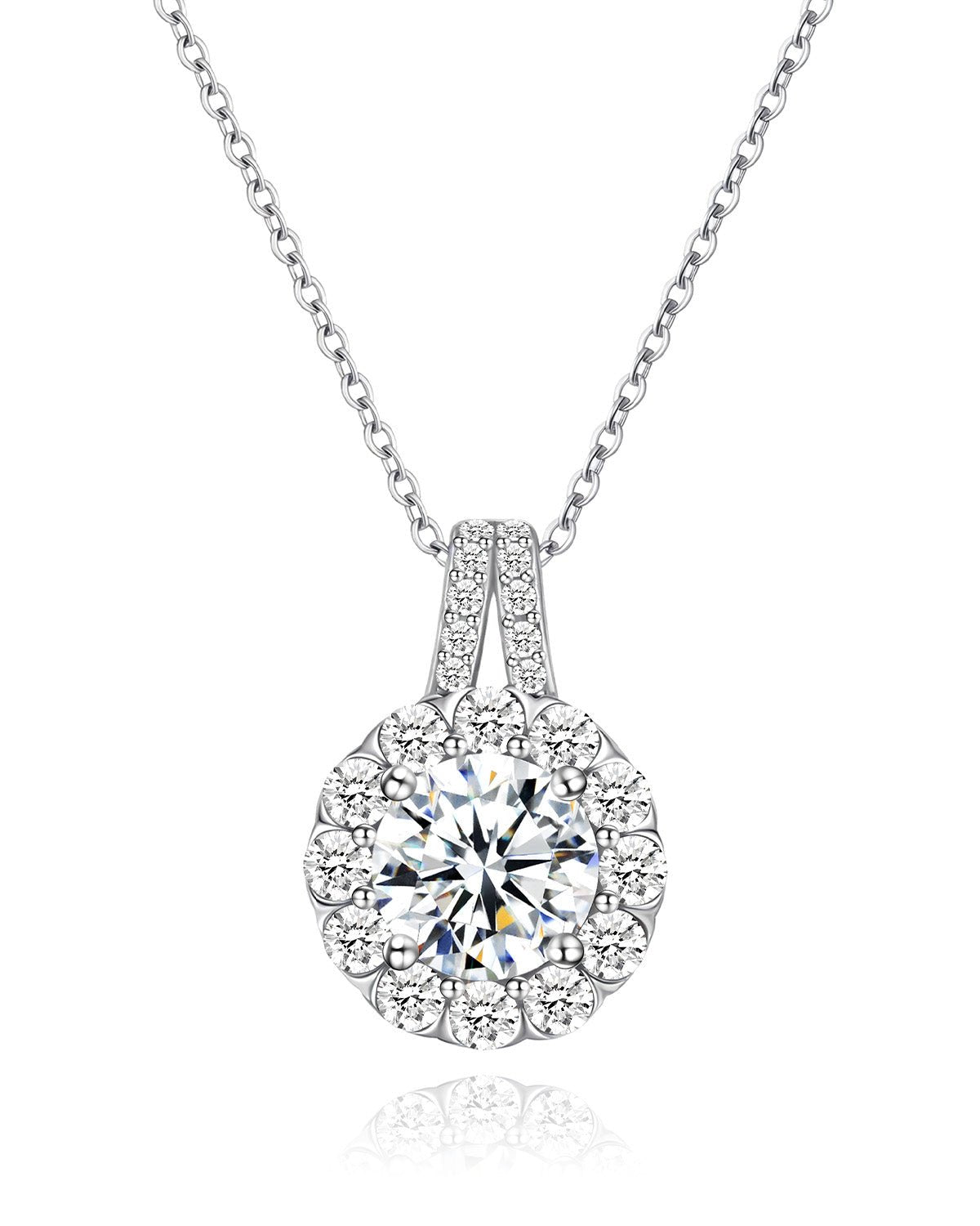 moissanite necklace