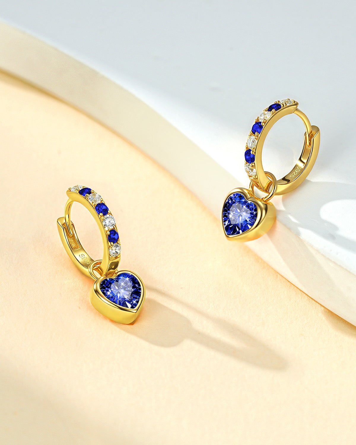 sapphire earrings