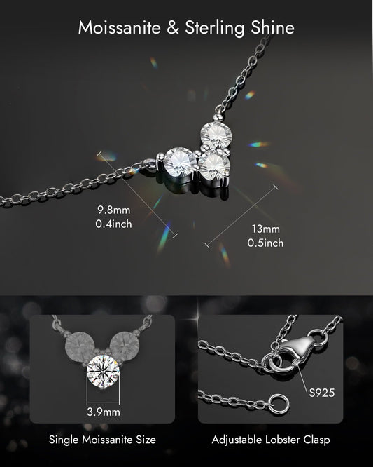 minimalist moissanite jewelry