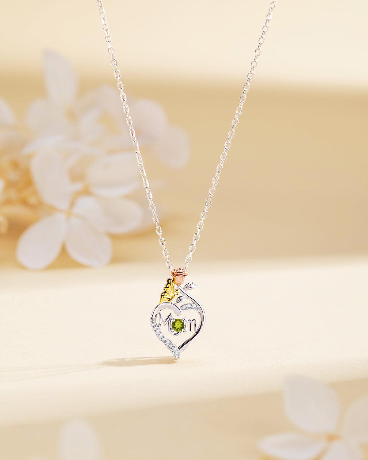 Molenia Mom Birthstone Necklace - Molenia Jewelry